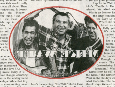 Mike Watt October 1997